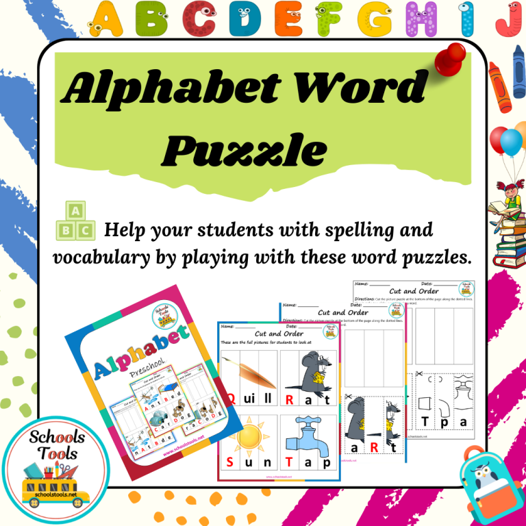 Alphabet Word Puzzle صورة المنتج