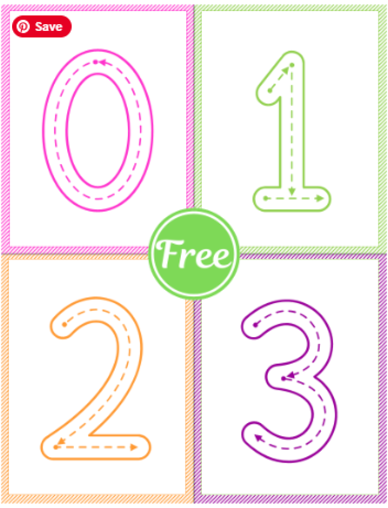 Tracing Numbers 0-20 صورة المنتج