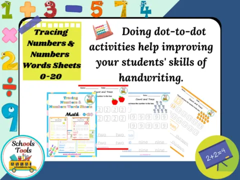 Worksheets with Interactive Tools صورة المنتج