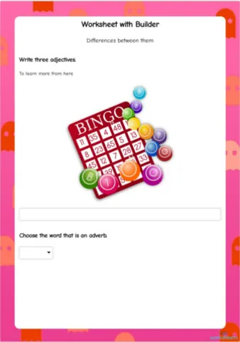Worksheet with Builder صورة المنتج