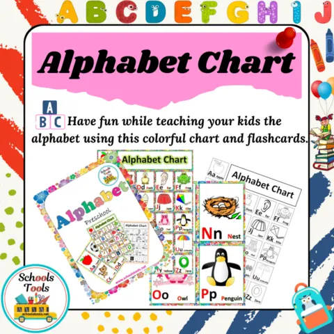 Alphabet Chart صورة المنتج
