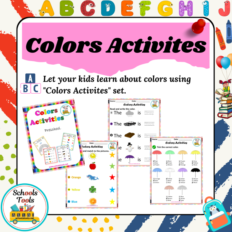 Colors Activities 1 صورة المنتج