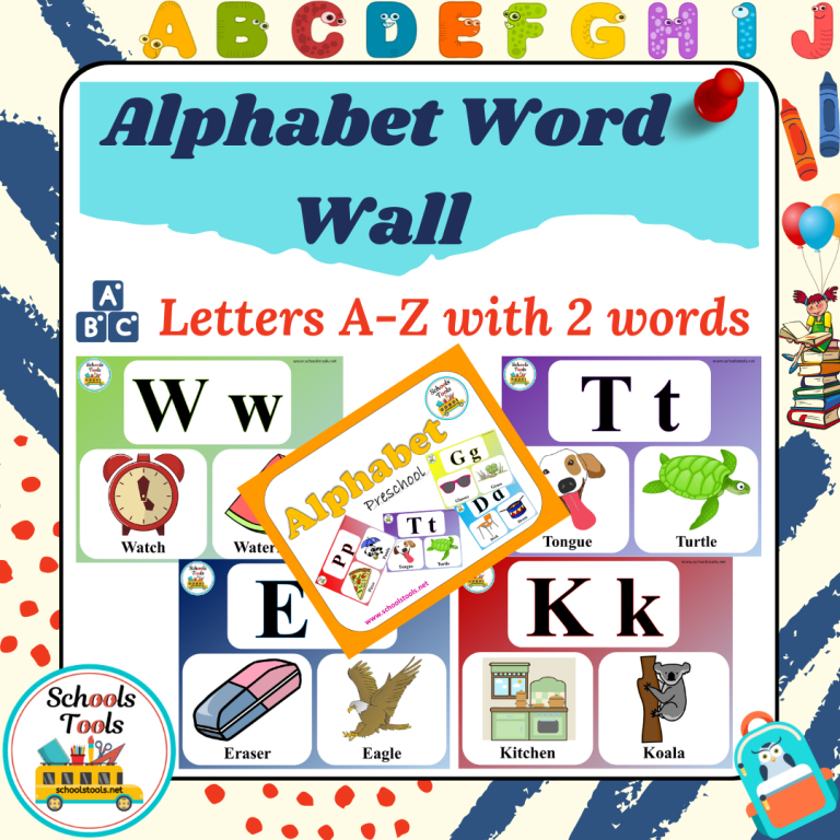 Alphabet Word Wall 2 S-Z صورة المنتج