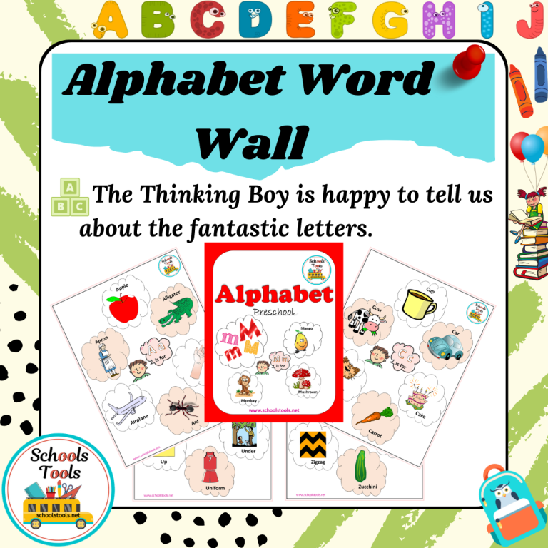 Alphabet Word Wall 6 S-Z صورة المنتج