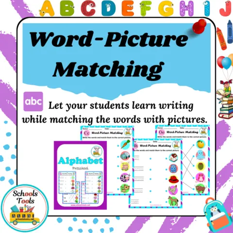 Word-Picture Matching J-R صورة المنتج