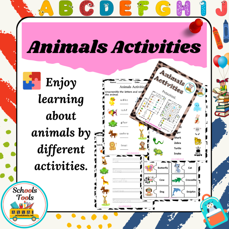 Animals Activities صورة المنتج